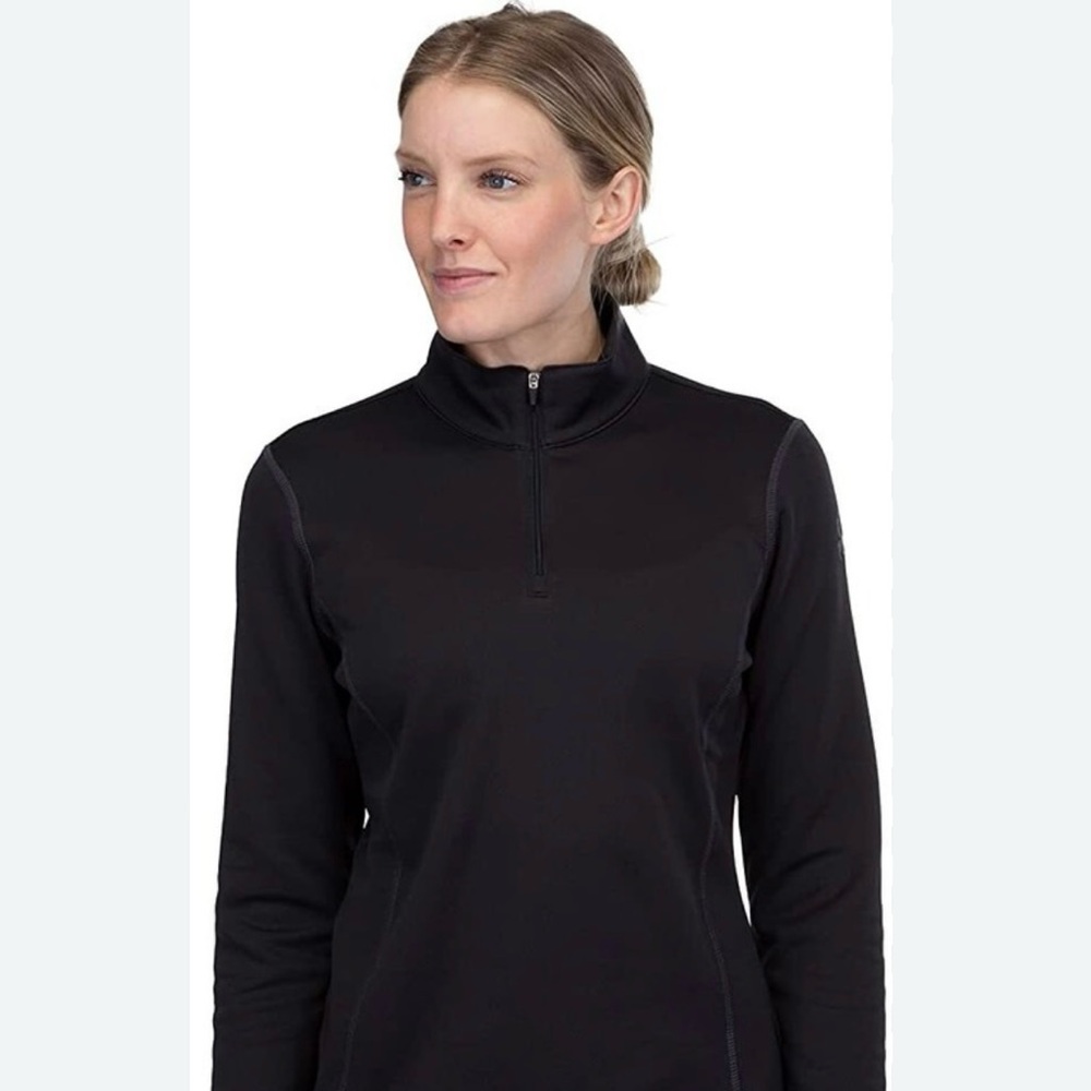 Spyder Black Turtleneck Sweatshirt Slim Fit
New With Tags!!!
